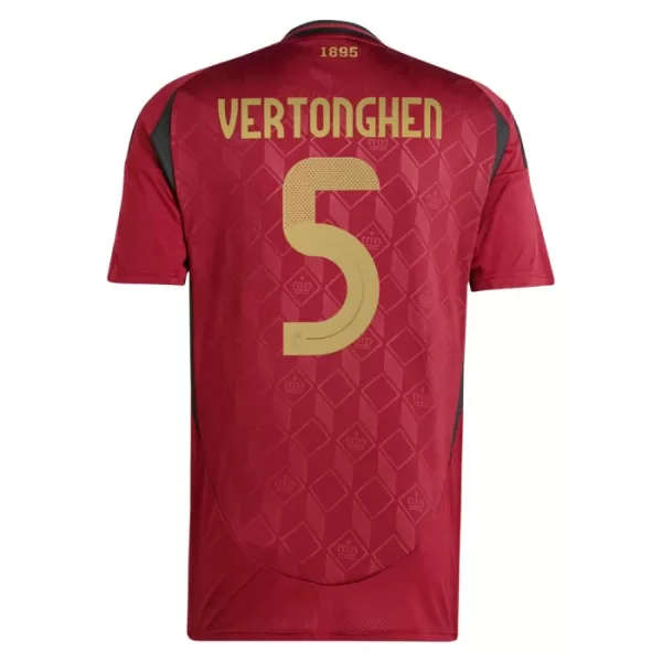 Fotbalové Dresy Belgie Vertonghen 5 Domácí ME 2024