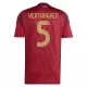 Fotbalové Dresy Belgie Vertonghen 5 Domácí ME 2024