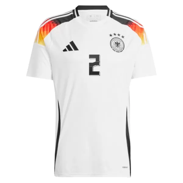 Fotbalové Dresy Německo Antonio Rudiger 2 Domácí ME 2024