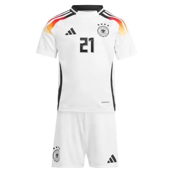 Fotbalové Dresy Německo Ilkay Gündogan 21 Dětské Domácí ME 2024