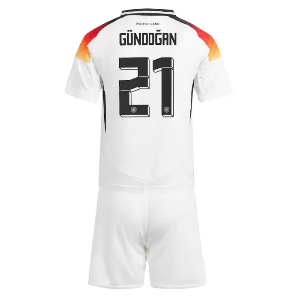 Fotbalové Dresy Německo Ilkay Gündogan 21 Dětské Domácí ME 2024