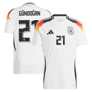 Fotbalové Dresy Německo Ilkay Gündogan 21 Domácí ME 2024 Fotbalové Dresy Německo Ilkay Gündogan 21 Domácí ME 2024