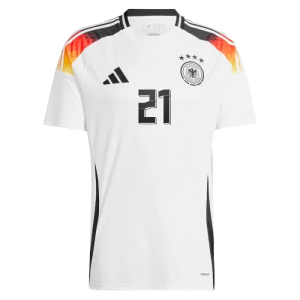 Fotbalové Dresy Německo Ilkay Gündogan 21 Domácí ME 2024