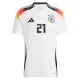 Fotbalové Dresy Německo Ilkay Gündogan 21 Domácí ME 2024
