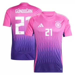 Fotbalové Dresy Německo Ilkay Gündogan 21 Venkovní ME 2024 Fotbalové Dresy Německo Ilkay Gündogan 21 Venkovní ME 2024