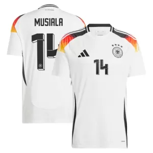 Fotbalové Dresy Německo Jamal Musiala 14 Domácí ME 2024 Fotbalové Dresy Německo Jamal Musiala 14 Domácí ME 2024