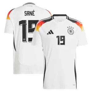 Fotbalové Dresy Německo Leroy Sané 19 Domácí ME 2024 Fotbalové Dresy Německo Leroy Sané 19 Domácí ME 2024