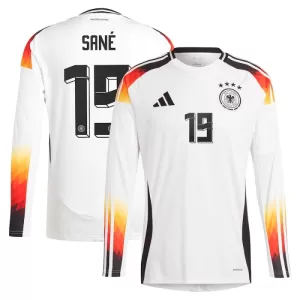Fotbalové Dresy Německo Leroy Sané 19 Domácí ME 2024 Dlouhý Rukáv Fotbalové Dresy Německo Leroy Sané 19 Domácí ME 2024 Dlouhý Rukáv