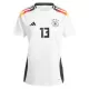 Fotbalové Dresy Německo Thomas Müller 13 Dámské Domácí ME 2024