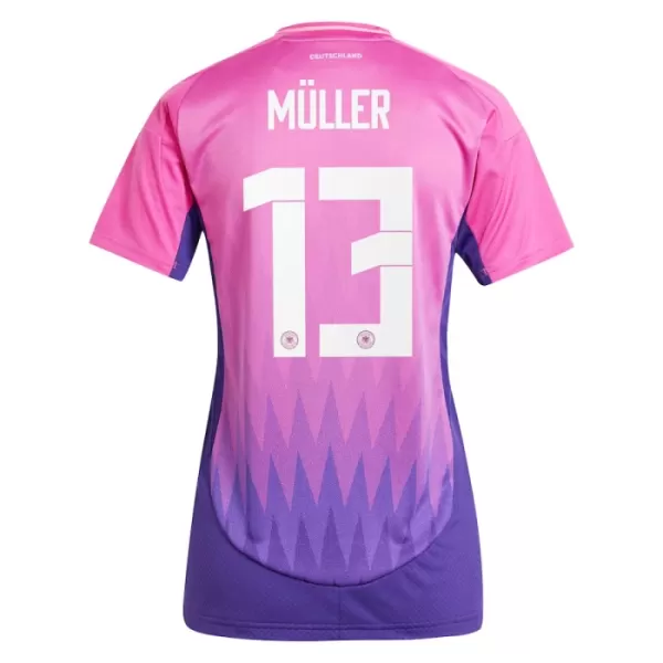 Fotbalové Dresy Německo Thomas Müller 13 Dámské Venkovní ME 2024