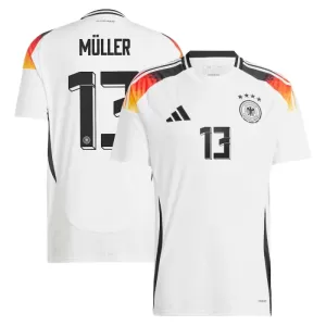 Fotbalové Dresy Německo Thomas Müller 13 Domácí ME 2024 Fotbalové Dresy Německo Thomas Müller 13 Domácí ME 2024