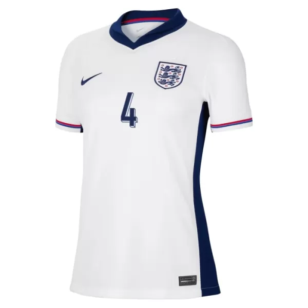 Fotbalové Dresy Anglie Declan Rice 4 Dámské Domácí ME 2024