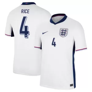 Fotbalové Dresy Anglie Declan Rice 4 Domácí ME 2024 Fotbalové Dresy Anglie Declan Rice 4 Domácí ME 2024