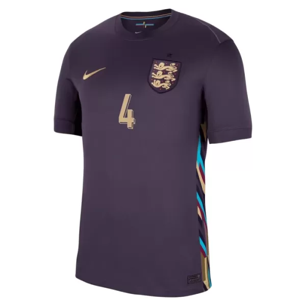 Fotbalové Dresy Anglie Declan Rice 4 Venkovní ME 2024