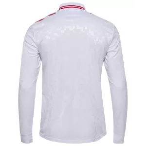 Fotbalové Dresy Dánsko Venkovní ME 2024 Dlouhý Rukáv