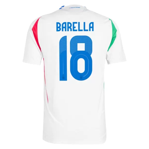 Fotbalové Dresy Itálie Barella 18 Venkovní ME 2024