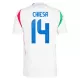 Fotbalové Dresy Itálie Federico Chiesa 14 Venkovní ME 2024