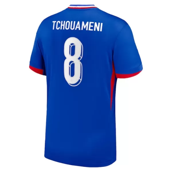 Fotbalové Dresy Francie Aurélien Tchouaméni 8 Domácí ME 2024