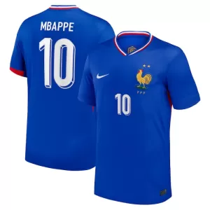 Fotbalové Dresy Francie Kylian Mbappé 10 Domácí ME 2024 Fotbalové Dresy Francie Kylian Mbappé 10 Domácí ME 2024