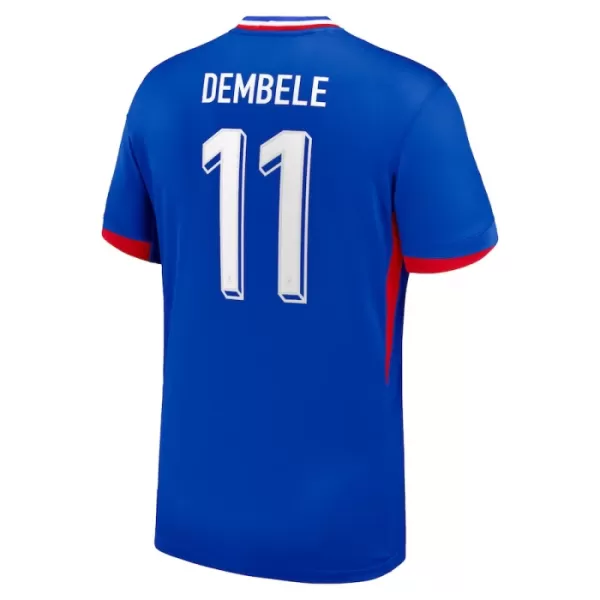 Fotbalové Dresy Francie Ousmane Dembélé 11 Domácí ME 2024