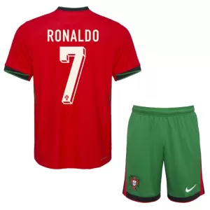 Fotbalové Dresy Portugalsko Cristiano Ronaldo 7 Dětské Domácí ME 2024 Fotbalové Dresy Portugalsko Cristiano Ronaldo 7 Dětské Domácí ME 2024