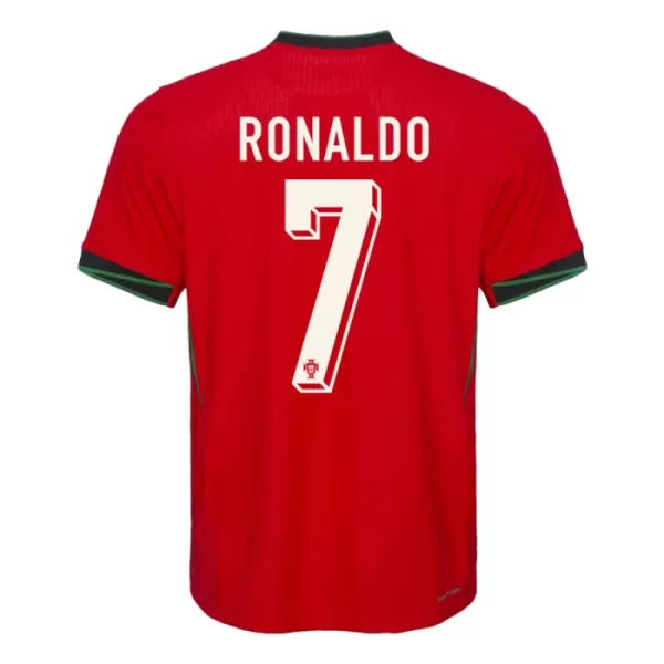 Fotbalové Dresy Portugalsko Cristiano Ronaldo 7 Dětské Domácí ME 2024