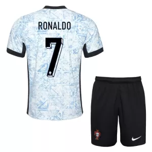 Fotbalové Dresy Portugalsko Cristiano Ronaldo 7 Dětské Venkovní ME 2024 Fotbalové Dresy Portugalsko Cristiano Ronaldo 7 Dětské Venkovní ME 2024