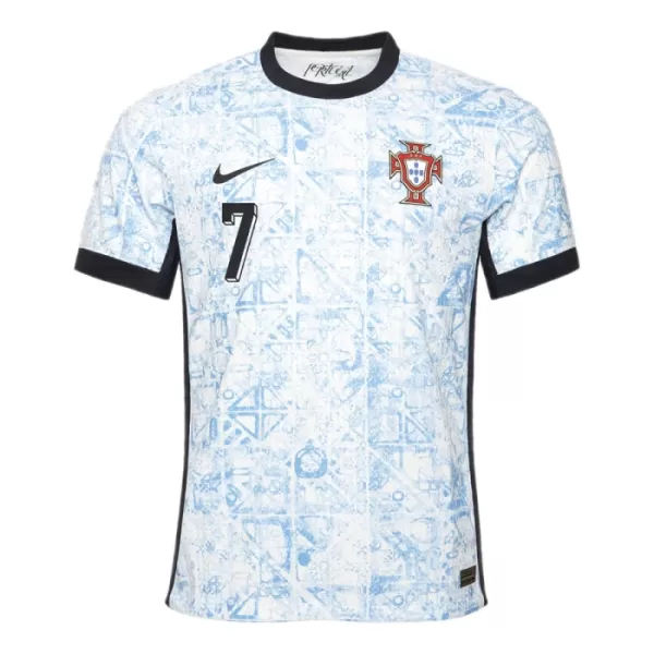 Fotbalové Dresy Portugalsko Cristiano Ronaldo 7 Dětské Venkovní ME 2024
