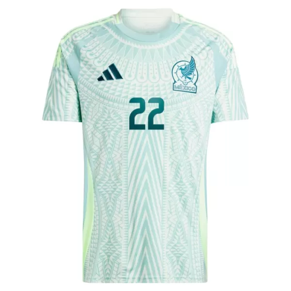 Fotbalové Dresy Mexiko Hirving Lozano 22 Venkovní 2024