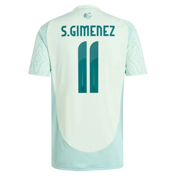 Fotbalové Dresy Mexiko Santiago Gimenez 11 Venkovní 2024