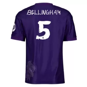 Fotbalové Dresy Real Madrid Jude Bellingham 5 Čtvrtý 2023-24 Fotbalové Dresy Real Madrid Jude Bellingham 5 Čtvrtý 2023-24