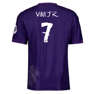 Fotbalové Dresy Real Madrid Vinicius Junior 7 Čtvrtý 2023-24 Fotbalové Dresy Real Madrid Vinicius Junior 7 Čtvrtý 2023-24