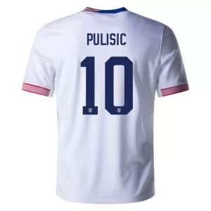Fotbalové Dresy Spojené Státy Americké Christian Pulišić 10 Domácí 2024 Fotbalové Dresy Spojené Státy Americké Christian Pulišić 10 Domácí 2024