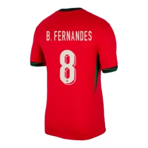 Fotbalové Dresy Portugalsko Bruno Fernandes 8 Domácí ME 2024 Fotbalové Dresy Portugalsko Bruno Fernandes 8 Domácí ME 2024
