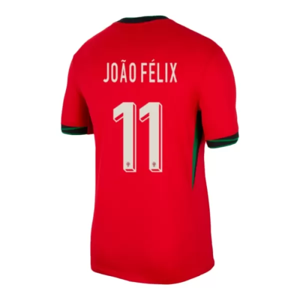 Fotbalové Dresy Portugalsko João Félix 11 Dětské Domácí ME 2024