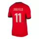Fotbalové Dresy Portugalsko João Félix 11 Dětské Domácí ME 2024