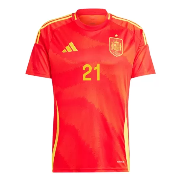 Fotbalové Dresy Španělsko Mikel Oyarzabal 21 Domácí ME 2024