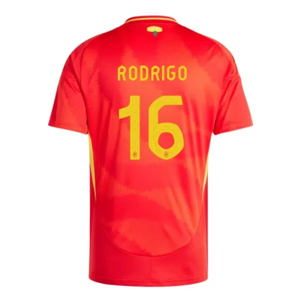 Fotbalové Dresy Španělsko Rodrigo Hernández 16 Dětské Domácí ME 2024