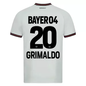 Fotbalové Dresy Bayer 04 Leverkusen Alejandro Grimaldo 20 Venkovní 2023-24