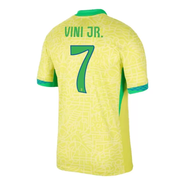 Fotbalové Dresy Brazílie Vinicius Junior 7 Domácí 2024