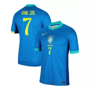 Fotbalové Dresy Brazílie Vinicius Junior 7 Venkovní 2024 Fotbalové Dresy Brazílie Vinicius Junior 7 Venkovní 2024