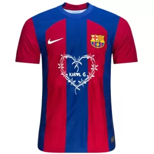 Fotbalové Dresy FC Barcelona x Karol G Domácí 2023-24 - Speciální Fotbalové Dresy FC Barcelona x Karol G Domácí 2023-24 - Speciální