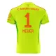 Brankářské Fotbalové Dresy FC Bayern Mnichov Manuel Neuer 1 Dětské Domácí 2024-25