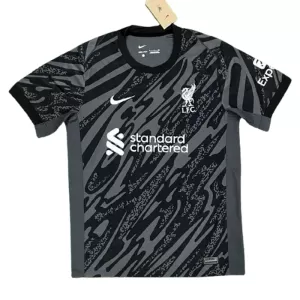 Brankářské Fotbalové Dresy Liverpool FC 2024-25 Černá Brankářské Fotbalové Dresy Liverpool FC 2024-25 Černá