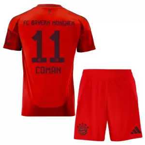 Fotbalové Dresy FC Bayern Mnichov Kingsley Coman 11 Dětské Domácí 2024-25 Fotbalové Dresy FC Bayern Mnichov Kingsley Coman 11 Dětské Domácí 2024-25