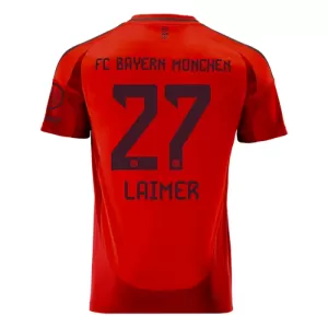 Fotbalové Dresy FC Bayern Mnichov Konrad Laimer 27 Domácí 2024-25 Fotbalové Dresy FC Bayern Mnichov Konrad Laimer 27 Domácí 2024-25