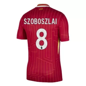 Fotbalové Dresy Liverpool FC Dominik Szoboszlai 8 Domácí 2024-25 Fotbalové Dresy Liverpool FC Dominik Szoboszlai 8 Domácí 2024-25