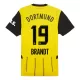 Fotbalové Dresy Borussia Dortmund Brandt 19 Dětské Domácí 2024-25