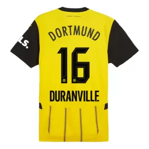 Fotbalové Dresy Borussia Dortmund Duranville 16 Domácí 2024-25
