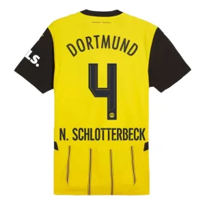 Fotbalové Dresy Borussia Dortmund N. Schlotterbeck 4 Domácí 2024-25